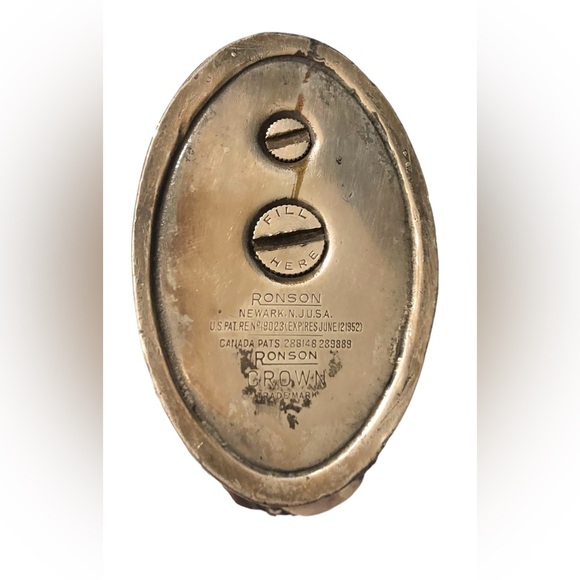 ANTIQUE RONSON CIGARETTE LIGHTERS Lot of 3 - Picture 7 of 8